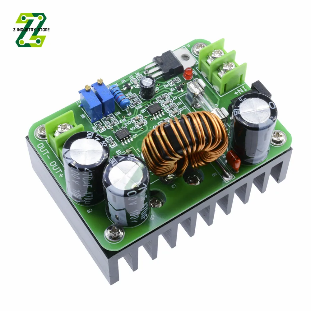 600W Boost Module Power Supply DC-DC Step up Constant Current Voltage 10-60V to 12-80V 12V 24V 48V 72V Booster Converter