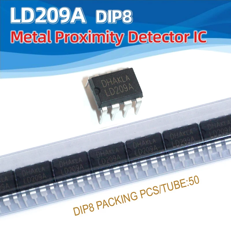 LD209A LD209 CS209A  CS209  DIP8 High Precision Inductive Metal Proximity Sensor Switch ASIC