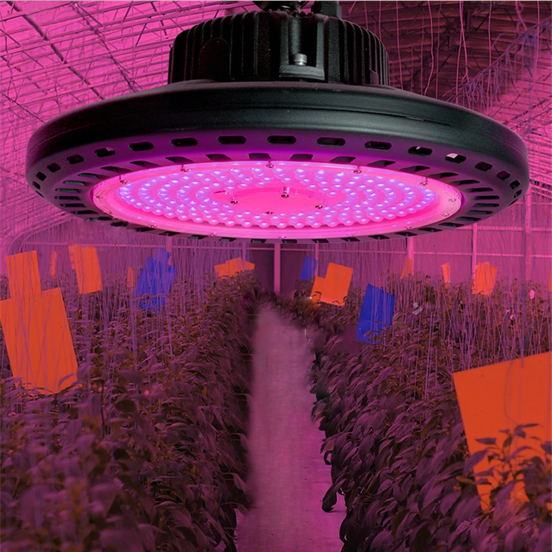New Full Spectrum Plant Growth Lamp High-quality Indoor Vegetable Greenhouse  Balcony Home LED Plant Growth Light 220V 180W WEN-