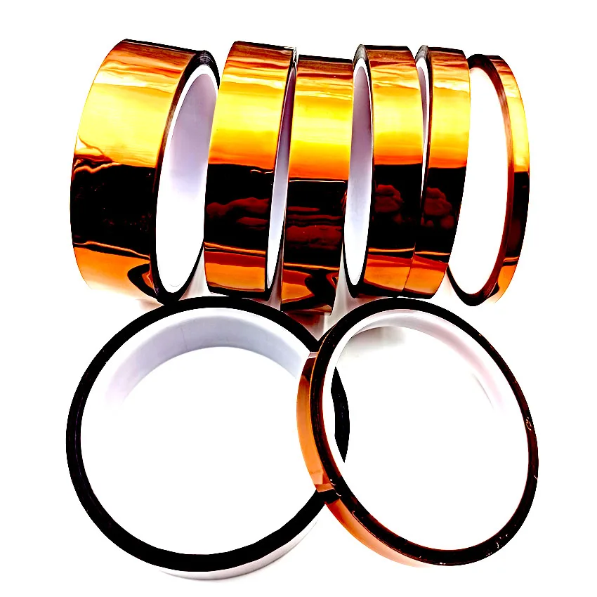 자동차 고온 테이프 열 폴리이 미드 테이프, 3D 인쇄용 접착 테이프 BGA 5MM 8MM 10MM 15MM 20MM 25MM