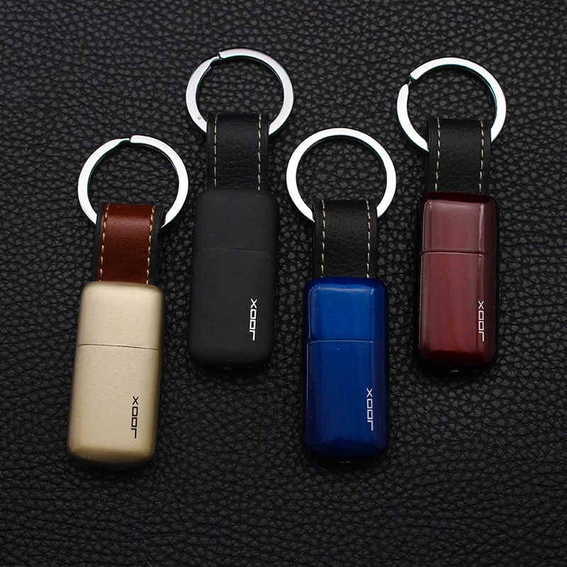 2021 New Creative Personality Pendant Lighter Open Flame Grinding Wheel Cigarette Lighter Keychain Lighter Portable Gadget