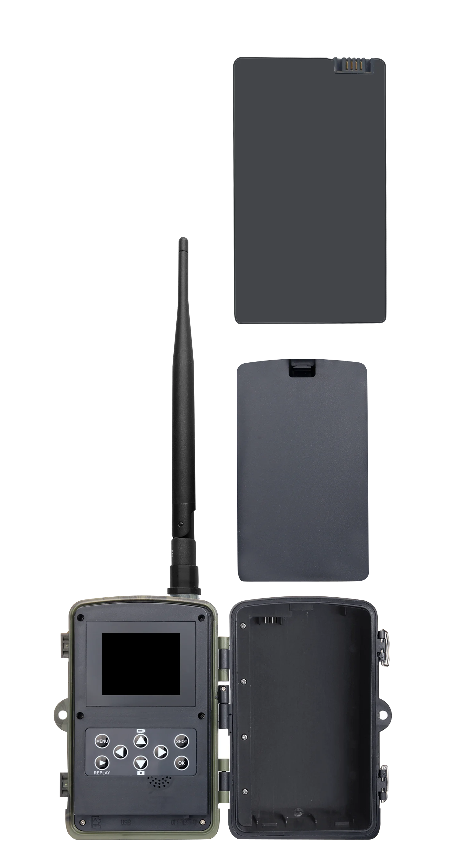 HC801PROLI 4G 4K Wildkamera mit APP-Cloud-Service Nachtsicht Foto 30MP 5000mAh Wiederaufladbarer Akku Live-Übertragung Jagd – Detail 7