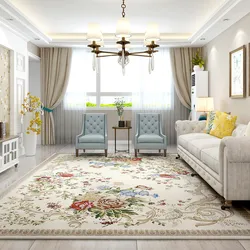 American Countryside Carpet For Living Room Pastoral Jacquard Rugs For Bedroom Home Sofa Coffee Table Floor Mat Study Area Rug