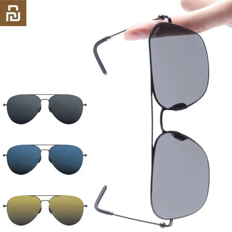 Youpin TS Brand Fashion Sunglass Nylon Polarized Stainless Sun Lenses Glasse smart RETRO UV-Proof Outdoor Travel For Man Women