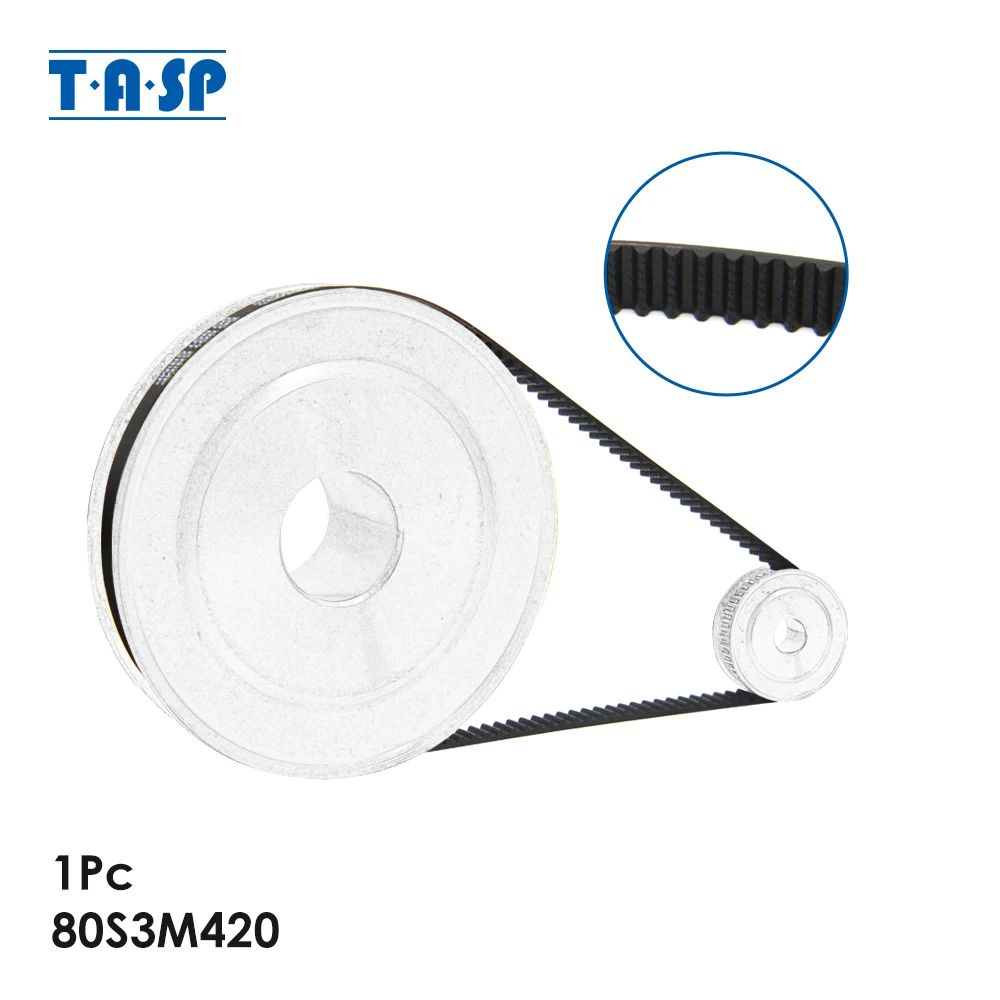 TASP 1pc Breadmaker Small Belt Bread Maker Spare Parts 80S3M420 for Gorenje BM1400E BM1200BK Binatone BM-2169 XBM-1228 538