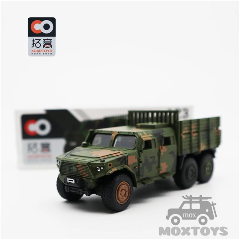 

Xcartoys 1:64 DongFeng Mengshi Gen3 6x6 бронированный транспорт Китай военный автомобиль камуфляж зеленый литая модель автомобиля