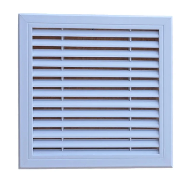 Aluminum vent Perforated Sheet 30x30CM Central air grille ventilation cover Wall Ceiling shutters repair port ventilation system