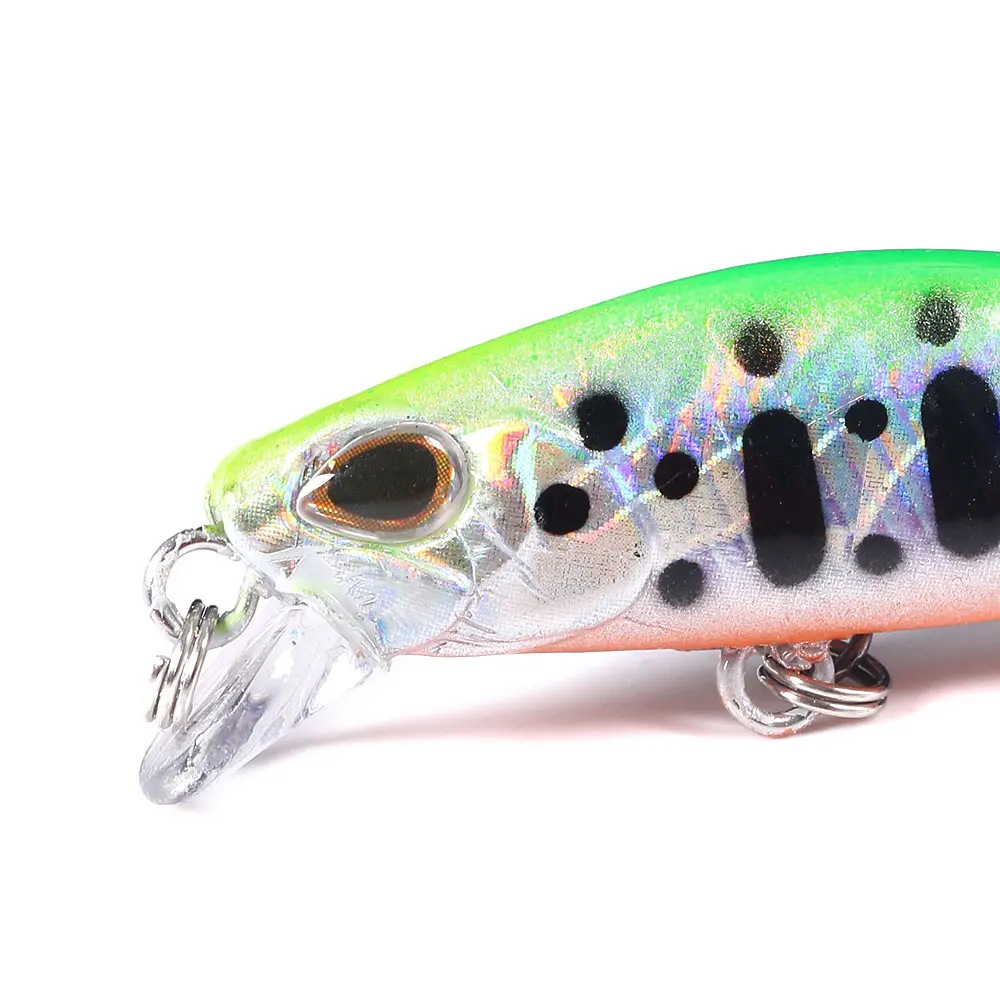 1 Stück 5,8 cm 4,9 g Pesca Jerkbait Köder Sinkender Minnow Angelköder Harter Köder Schwarzer Minnow Wobbler Angelzubehör – Detail 7