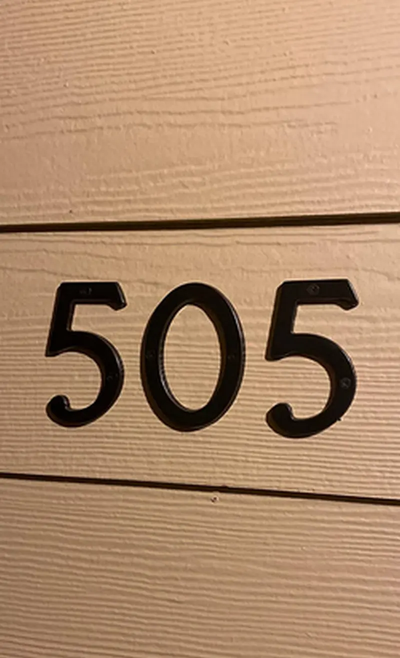 PHS 4Inch A300 4 Bright Brass Copper House Door Number Numero
