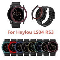 PC hard Smart Watch Case Shell For Xiaomi Haylou RS3 Protector Frame Protective Case Bumper Accessories For Haylou ls04 Cover