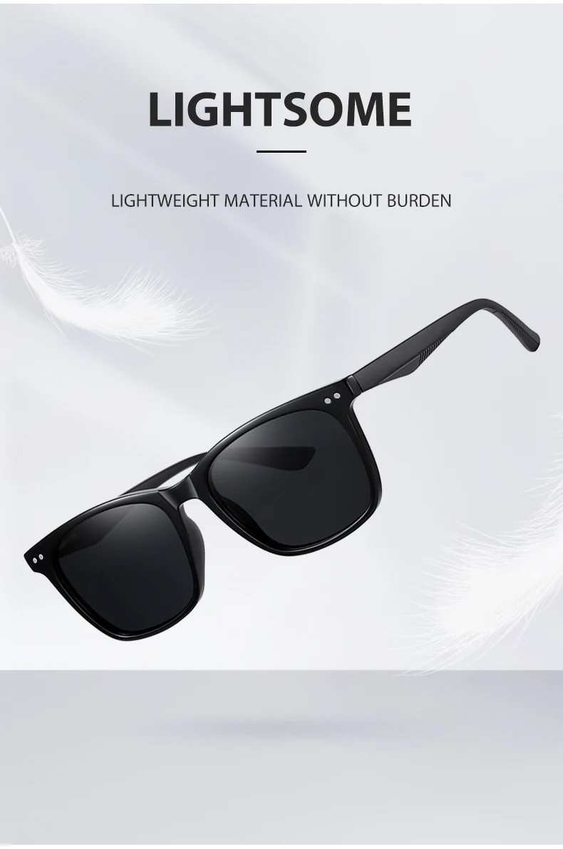 LM Platz Polarisierte Sonnenbrille Frau Mode Reise Gläser Mann Anti Glare Fahren UV400 Brille Trendy Unisex zonnebril dames – Detail 6