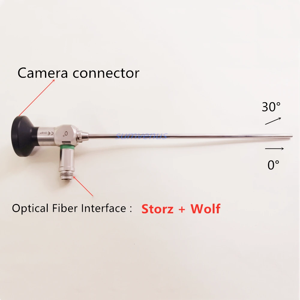 Medico Chirurgico HD Φ2.9mm Φ4mm Φ5mm Φ10mm 0 30 70 gradi Rigida Endoscopio Laparoscope Cistoscopio Isteroscopia Urologia