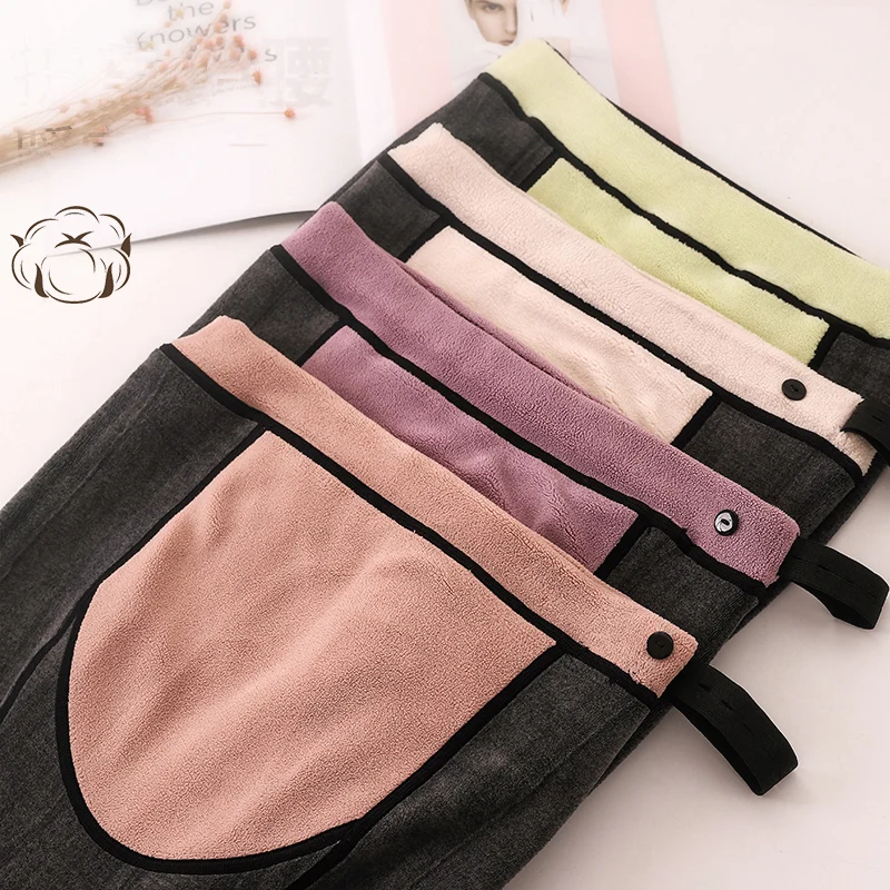 Winter Clothes For Pregnant Women Maternal Pants Thickening Velvet   Trousers   Leggings Warm