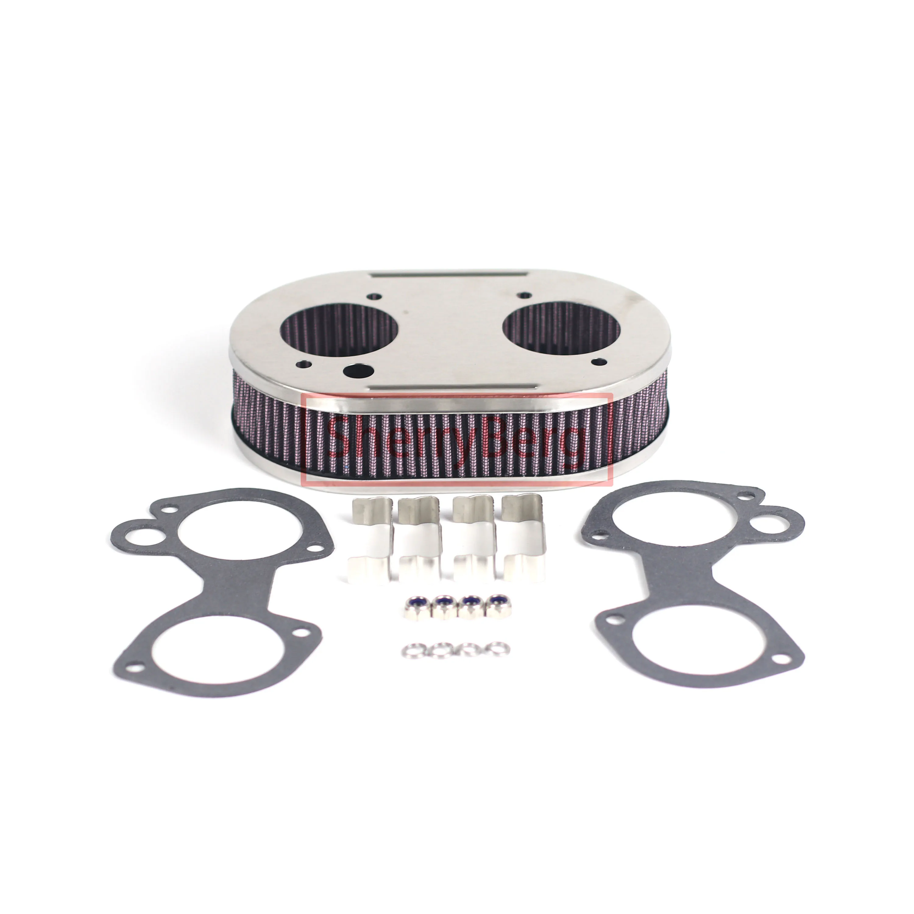 SherryBerg AIR FILTER Cleaner KIT FOR Solex EMPI WEBER DCOE & DELLORTO DHLA  Carburador Carb 40 45 48 Dcoe (45MM ) Carburettor