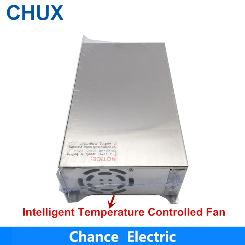 CHUX DC  Adjustable Switching Power Supply 1000W For Led 0-12V 15V 24V 36V 40V 48V 55V 60V 72V 80V 90V 110V 220V AC to DC POWER