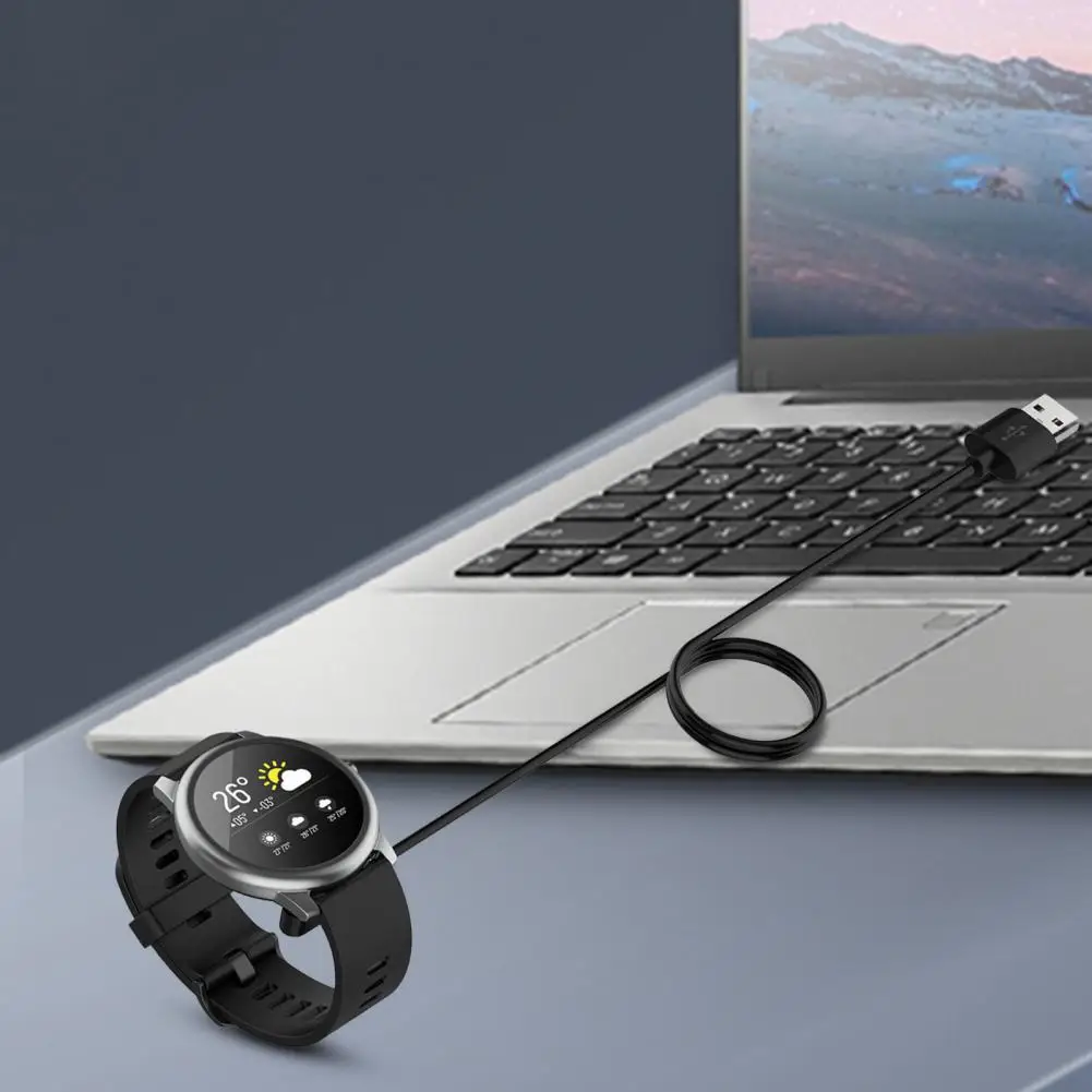 Charger Base Fast Charging Smart Watch Power Adapter Charger Cable for YAMAY SW022/Haylou RT LS05S/RT2 LS10/Solar LS05