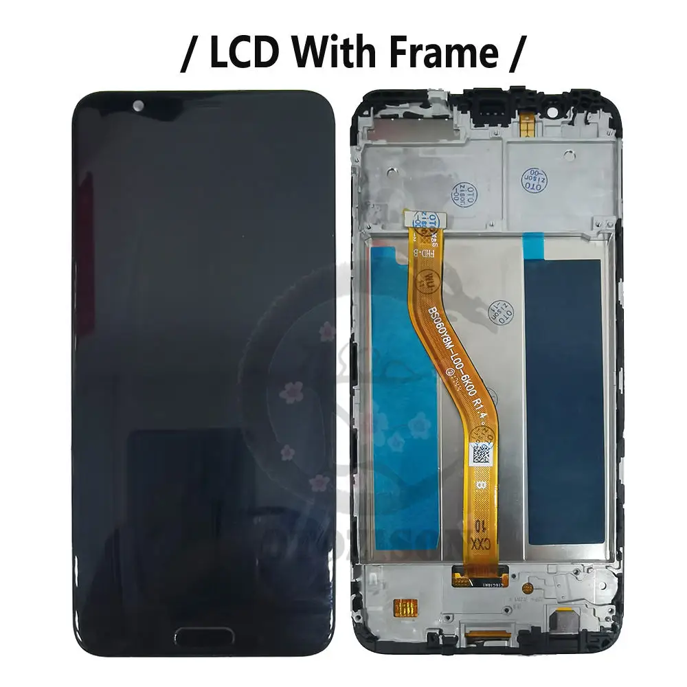 Honor V10 LCD With Frame For Huawei Honor View 10 LCD Display Screen Touch Sensor Digitizer Assembly BKL-L04 BKL-L09 Display