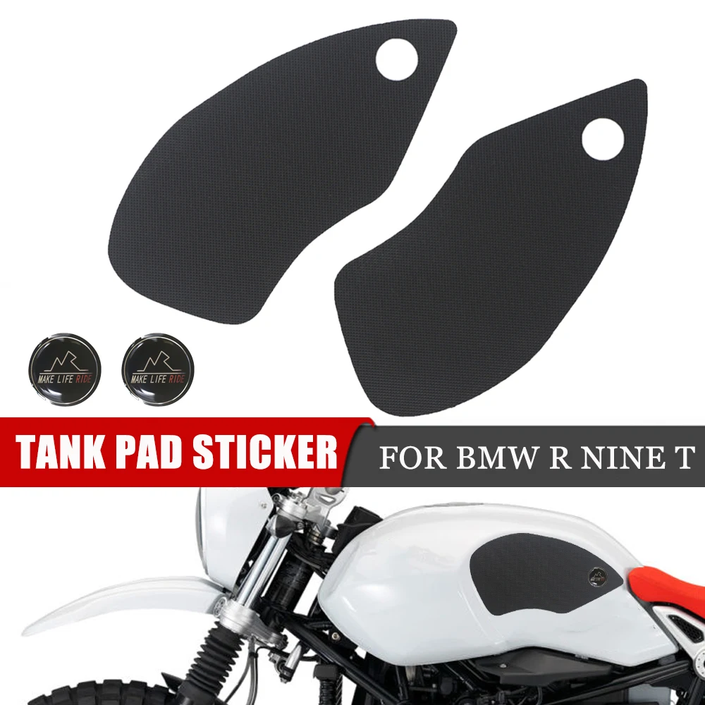 Motorcycle Anti-Slip Gas Tank Traction Side Pad Knee Grip Protector Stickers Decals For BMW R Nine T Pure Scrambler Urban R9 T