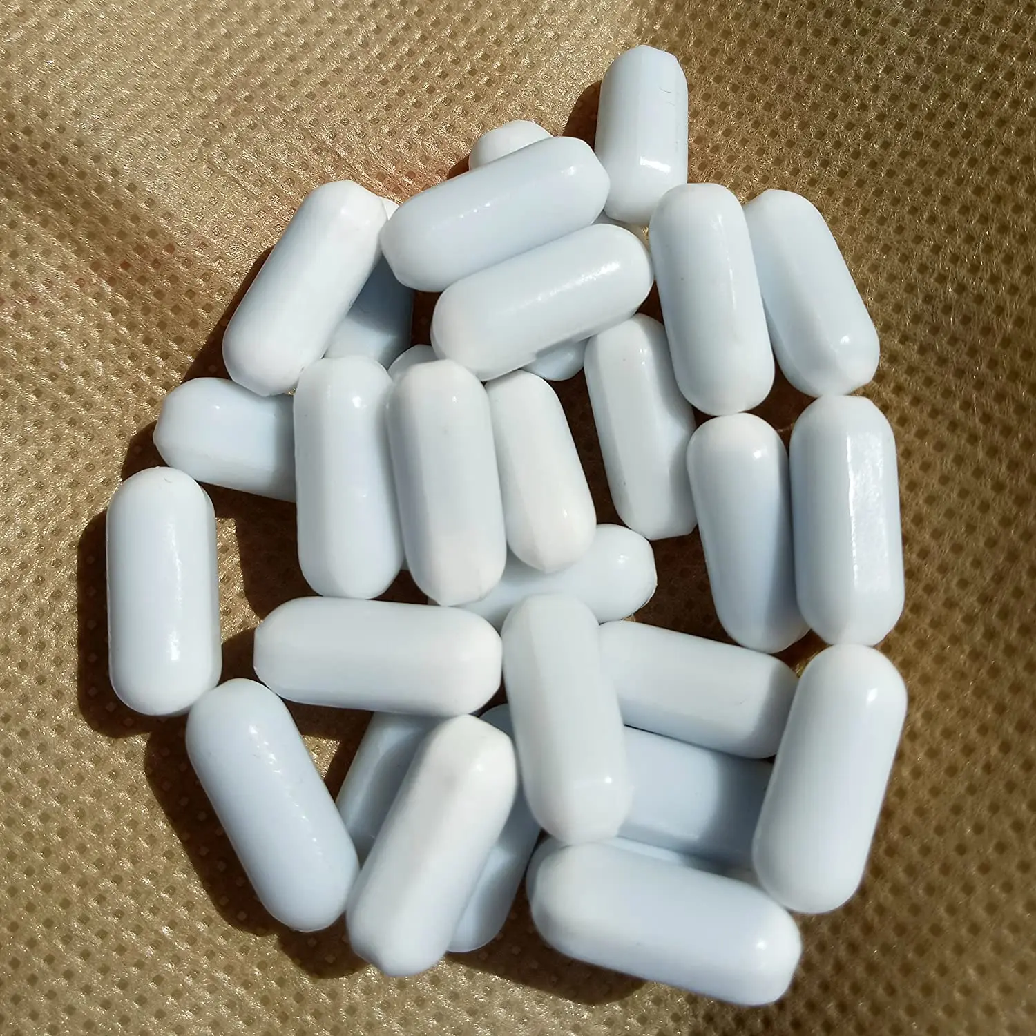 Labor Magnetische Rührer Rühren Bar PTFE Magnetische Mixer Rühren Bars (C, Zylinder Form, 10PCS) labor Chemikalien