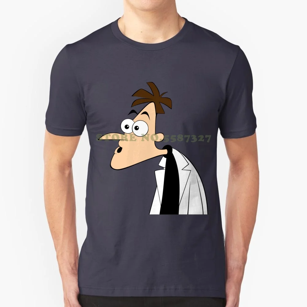 Dr. Heinz Doofenshmirtz camiseta divertida de verano para hombres y mujeres, Dr Heinz Doofenshmirtz, Dr Heinz Doofenshmirtz, serie de Tv de dibujos animados Perry