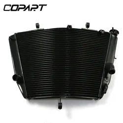 For Suzuki GSXR600 GSXR750 GSXR 600 750 2006-2014 K6 K8 K11 Motorcycle Part CNC Coolant Cooling Water Tank Cooler Radiator Black