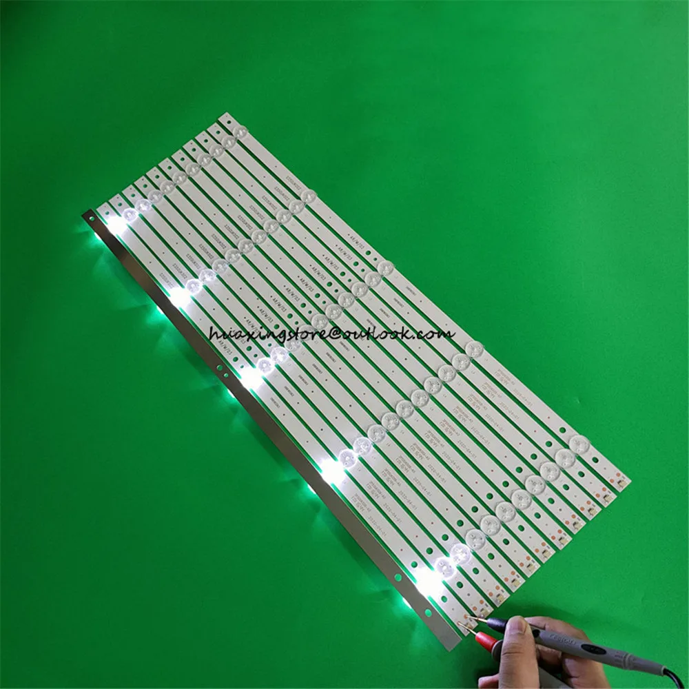 

LED Backlight strip 5 lamps For Hai er LE50AL88U51 H50E18 LE50A31 Light Bar 0350UK002 3P50UK002-A0 A1 screen V500HJ1-PE8