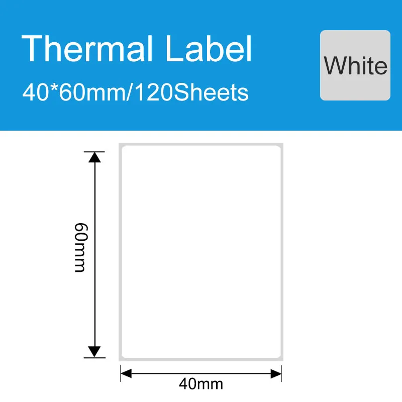 2 rollen Weiß Thermische Synthetische Label Papier Adhensive Bacord QR Code Preis Tag Wasserdicht Ölbeständiges Kratz Anti Alkohol