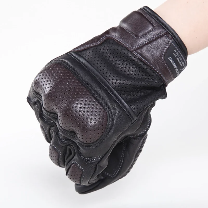 Glove Motorcyclist Men Women Summer Winter Driving Touch Screen Tactical Gloves Ski Riding Genuine Leather Gloves Work for Bmx