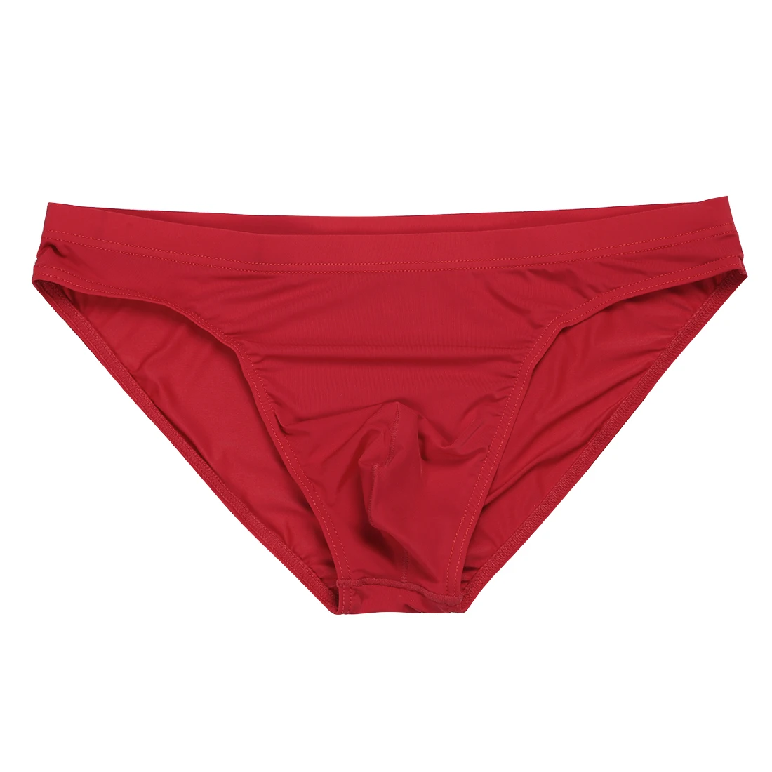 Homens Elástico Spandex Swim Tanga Maiô, Biquíni de Cintura Baixa, Roupa Interior Breve, Bolsa de Bojo, Calcinha Sólida, Caminhão De Natação, Sexy