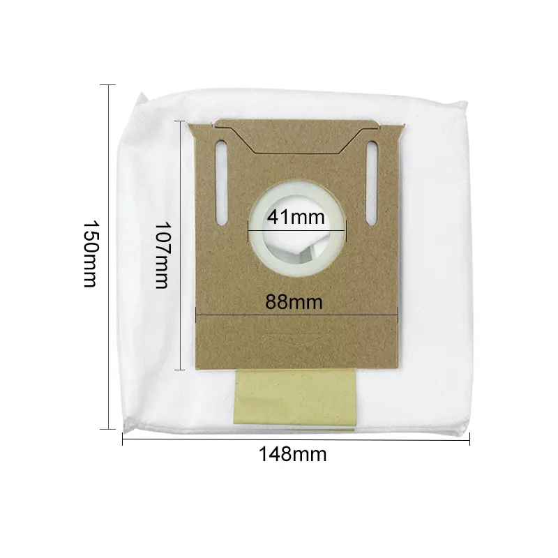 For ECOVACS DEEBOT OZMO T8 AIVI Robot Vacuum Cleaner Accessories Disposable Dust Box Bag Replacement Spare Parts