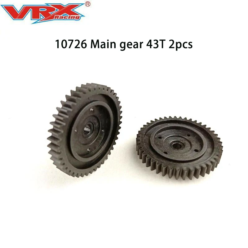 rc car parts 10726 Main gear 43T 2pcs for vrx racing RH817 RH818 Cobra Truck