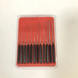 HOROTEC MSA-02.155 12 PIECES set the plastic handle holds the needle for watch tools 0.05-0.55