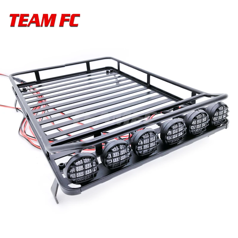 RC Crawler Accessory Luggage Roof Rack Net Climbing Car Model Parts for D90 for Axial SCX10 RC Accessories Xmas Gifts S317