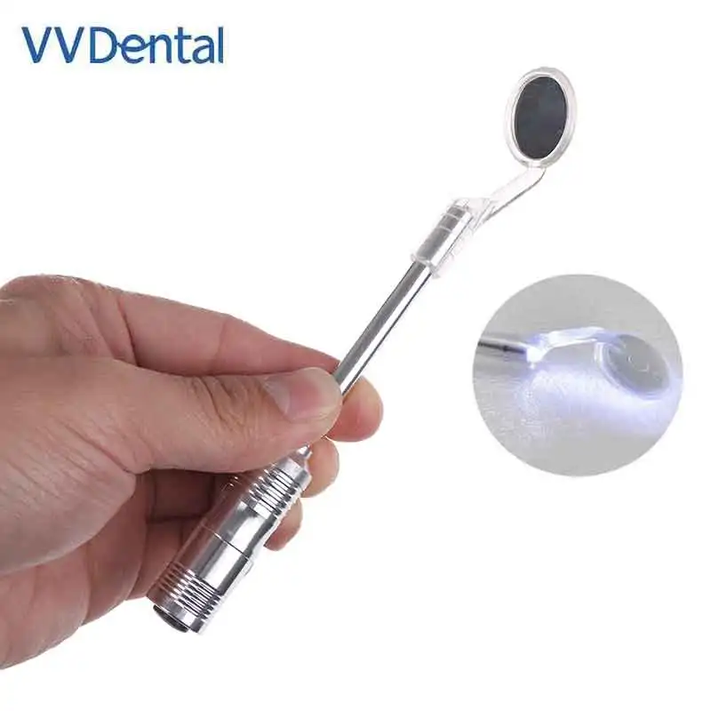 VVDental Mouth LED Dental Mirror Reflector Odontoscope for Dentist Oral Inspection Dental Tools Dental Supplies