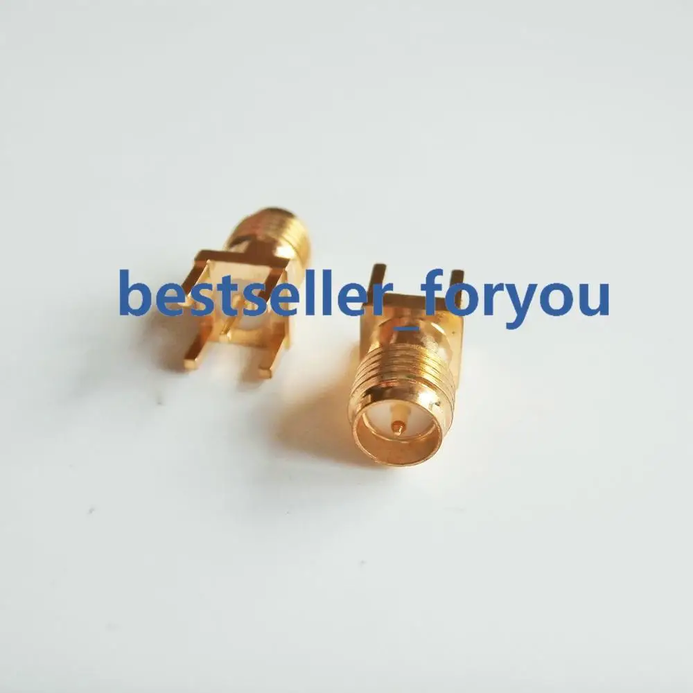 1 шт. PCB крепление RP SMA разъем RPSMA Разъем Прямой разъем РЧ коаксиального адаптера