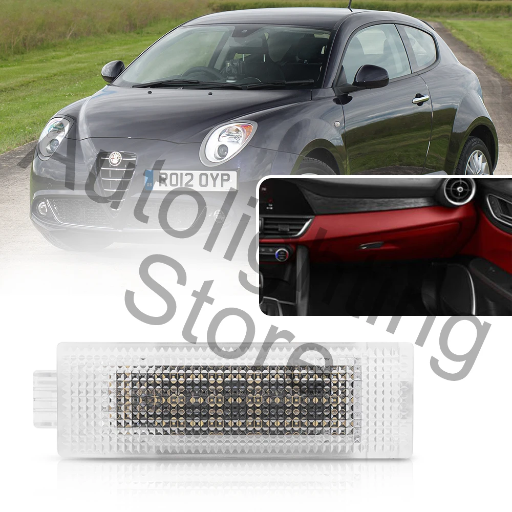 

1X LED Car Trunk Boot Lamps Compartment Light Interior Lights For Alfa Romeo Giulietta Mito Giulia Stelvio Luggage Door Lamp