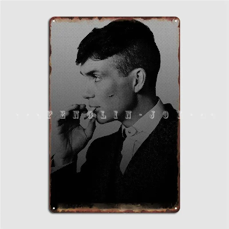 Cillian Murphy Metal Sign Club Home Plaques Living Room Customize Tin Sign Posters