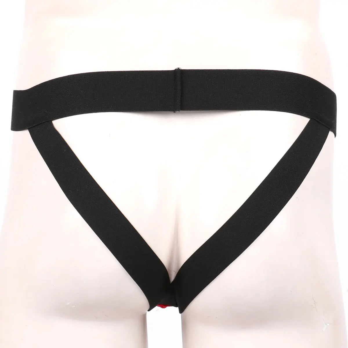 Herren weiche Samt Dessous Weihnachten Santa Unterwäsche Low Rise Open Butt Weihnachts kostüm Jock strap G-String Tanga Slips Nachtwäsche