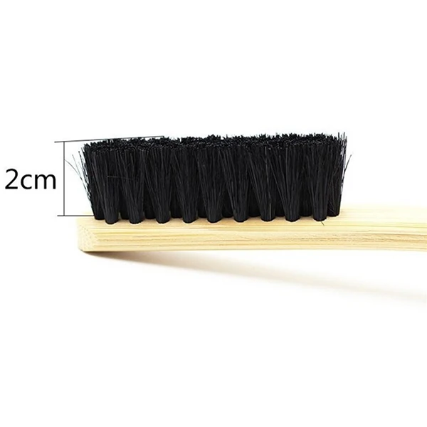 Auto Engine Cleaning Brush Car Rim Wheel Tire Cleaning Multi-function Bamboo Handle Mane Brushes Car Wash Cleaning