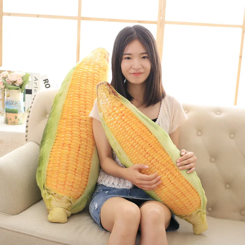 

Baby Stuffed Toys Simulation Corn Pillow Cushion Stuffed Plush Toy Simulation Vegetables Fashion Sofa Cushion Gift Toys