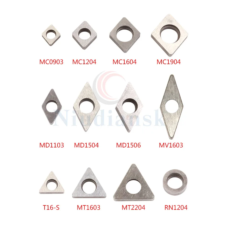 MC1604 MD1504 RN1204 Mt/MV1603 Cnc Draaien Tool Shim Ronde Ruit-Vormige Driehoekige Toolholder Pakking Beschermen De Blade duurzaam