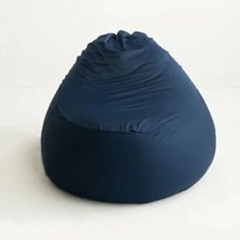Kids Lazy Bean Bag Cover Without Filler Simple Casual Home Living Room Children's Sofa Set Living Room Furniture Dropshipping