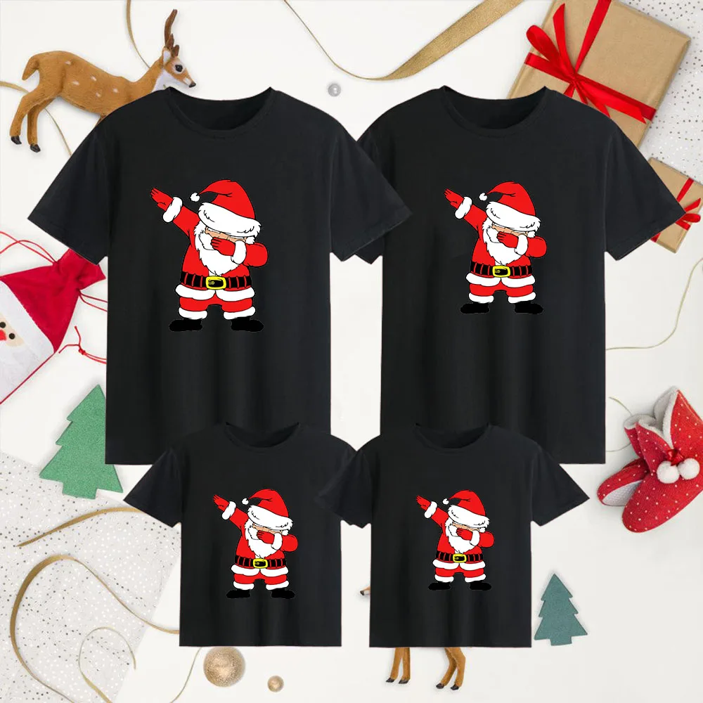 Buffalo Plaid Reindeer Christmas Matching Outfits Look Father Mother & Kids Christmas Holiday Shirt Xmas Family T Shirt Clothes