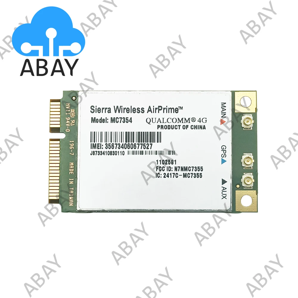 

Sierra Wireless AirPrime MC7354 4G LTE Module Cat-6 Standard version (not PC version)