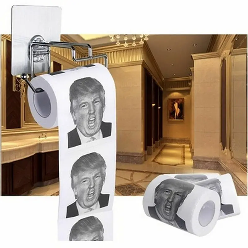 US $100 Dollar Bill Money Toilet Paper Printed Roll Tissue Humor Joke Party Gift  Funny Gag Gift