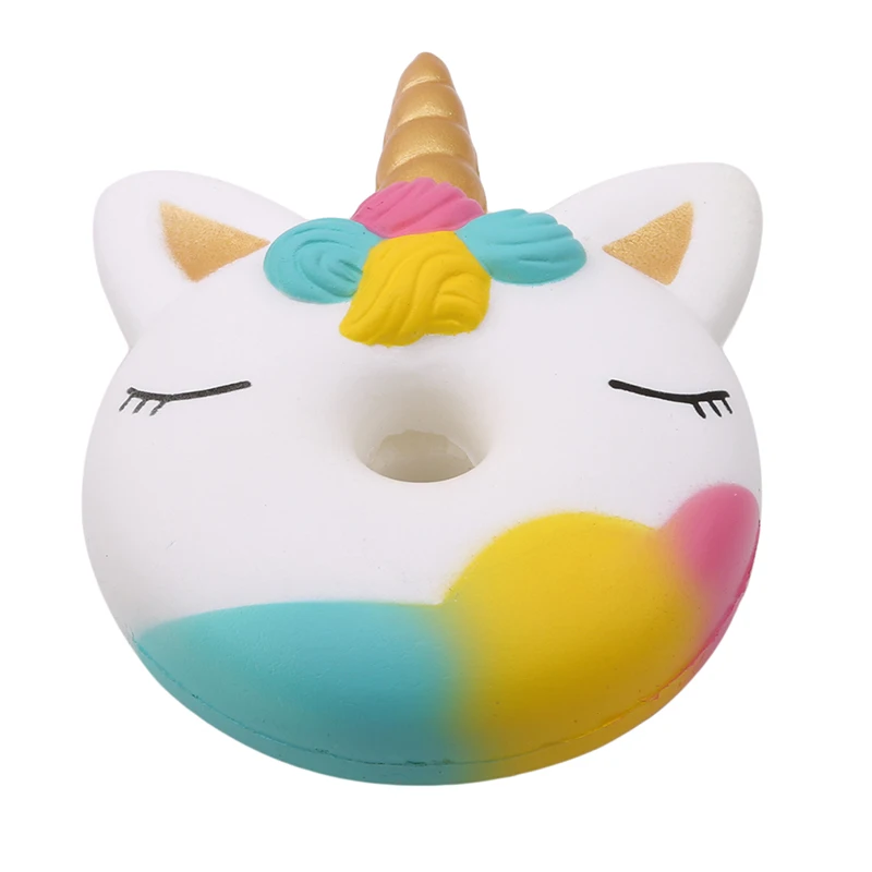 Jumbo Squishy Kawaii Donut Unicorn Food Squishies Slow Rising Stress Relief Squeeze Toys for Baby Charismas Gift  For Kids