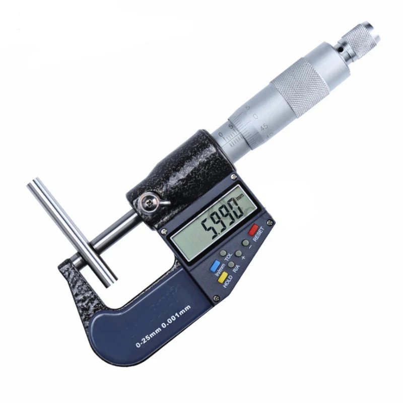 IP54 0.001mm elektroniczny zewnętrzny mikrometr 0-25mm cyfrowy mikrometr suwmiarka mikrometr końcówka węglikowa narzędzia pomiarowe