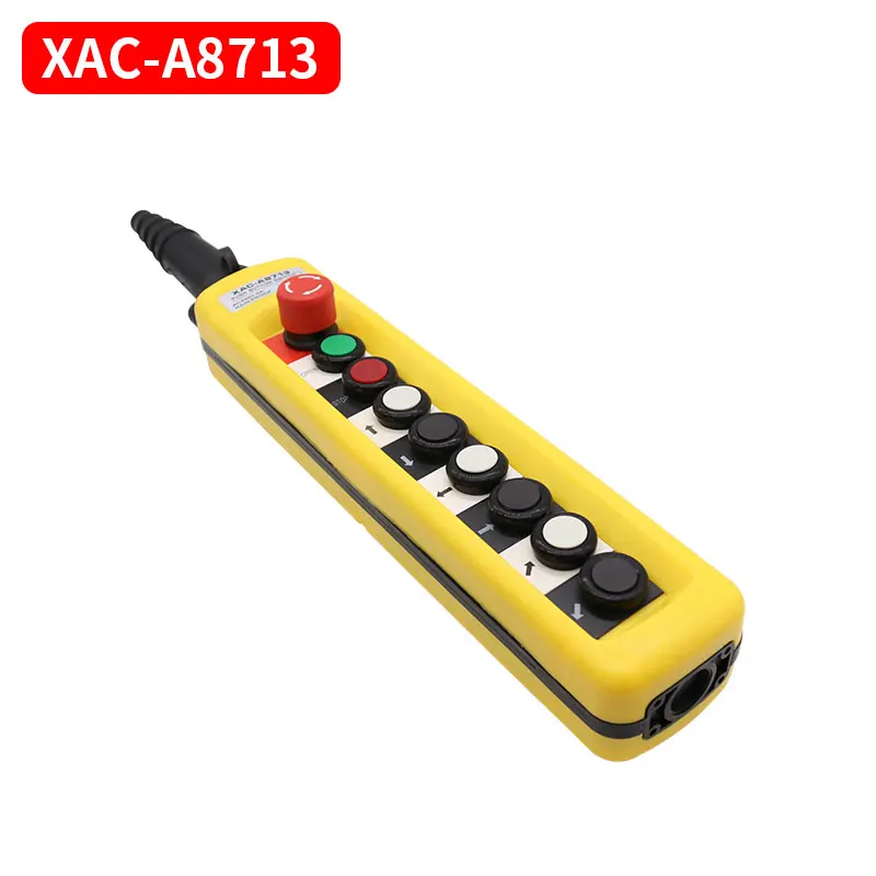 XAC-A2713 6713 8713 Chống Nước Xe Cẩu Điều Khiển Lái Xe Nút Hộp Công Tắc Với Dừng Khẩn Cấp Điều Khiển