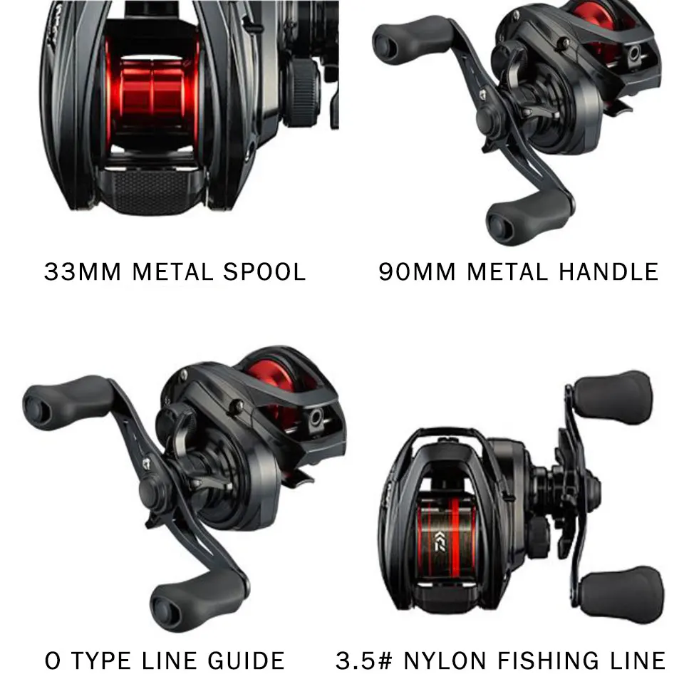 ダイワ-フィッシングリールpr100/pd106,baitcasting,3 1bb,2021: 1