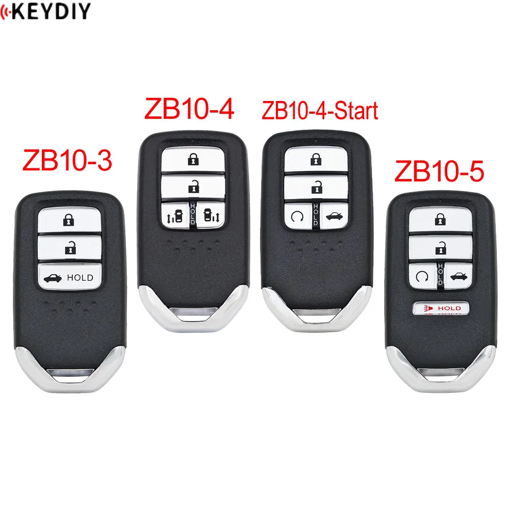 KEYDIY KD Smart Key ZB Series أجهزة التحكم عن بعد ZB10-3/ ZB10-4/ ZB10-4-Start / ZB10-5 نماذج متعددة لمبرمج المفاتيح KD-X2